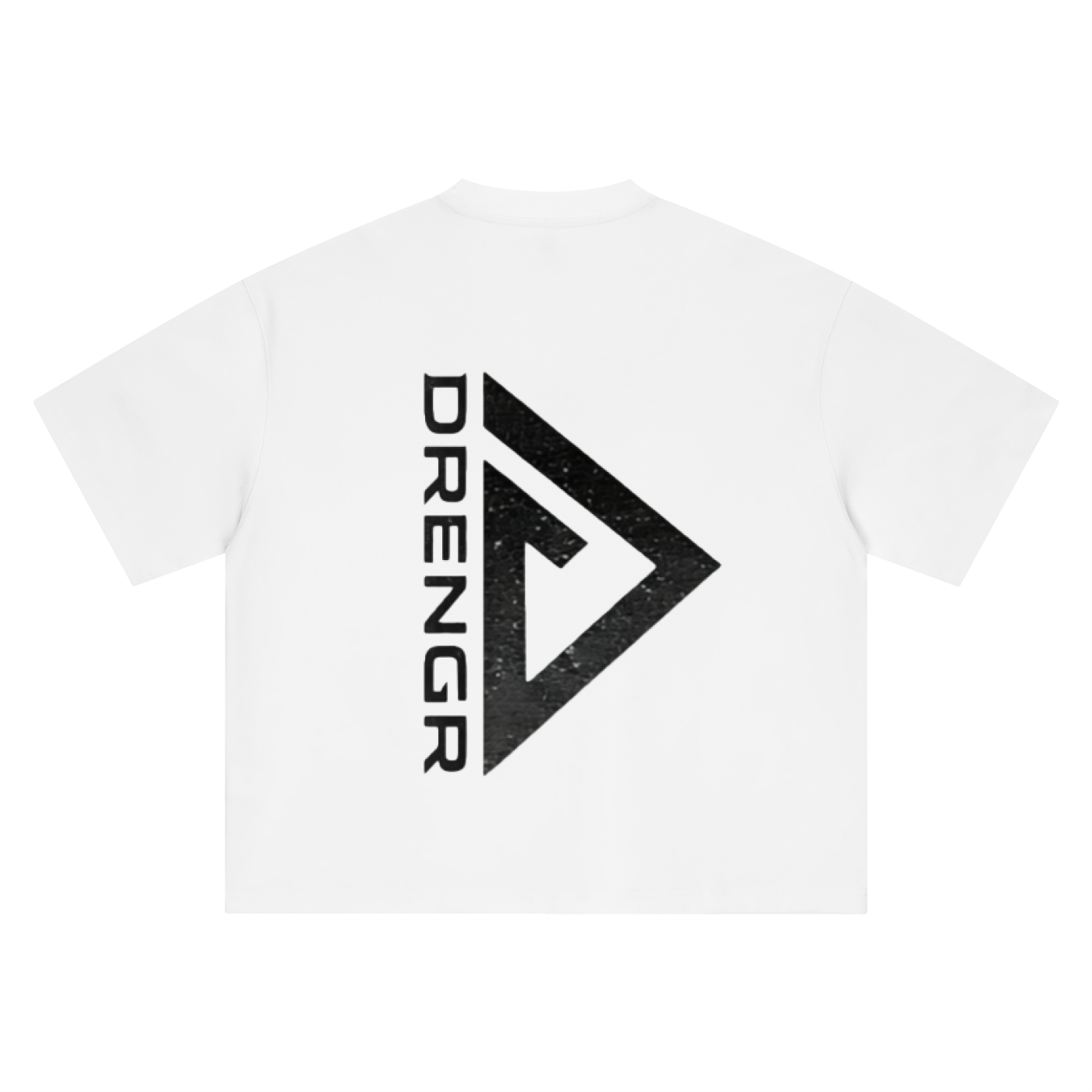 Drengr Basic Boxy Oversized T-Shirt (White Edition)