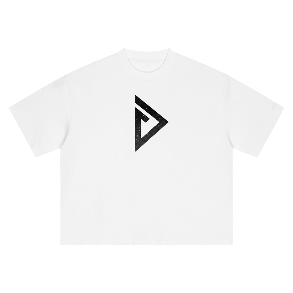 Drengr Basic Boxy Oversized T-Shirt (White Edition)