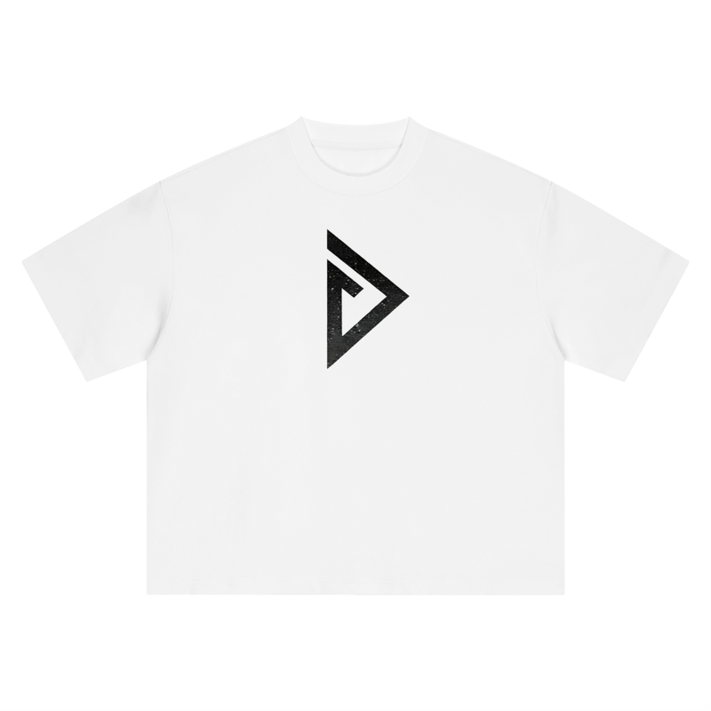 Drengr Basic Boxy Oversized T-Shirt (White Edition)